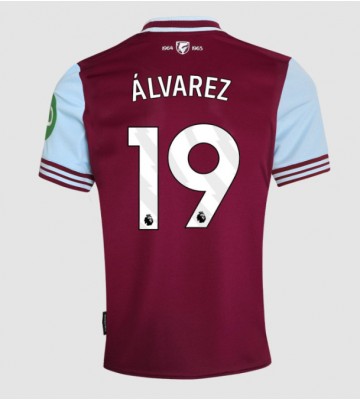 West Ham United Edson Alvarez #19 Hemmatröja 2024-25 Kortärmad